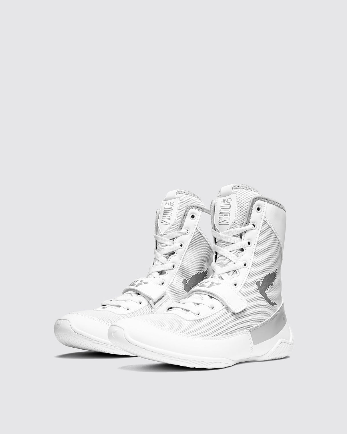 Fly Kids Storm 2 Boxing Boots White