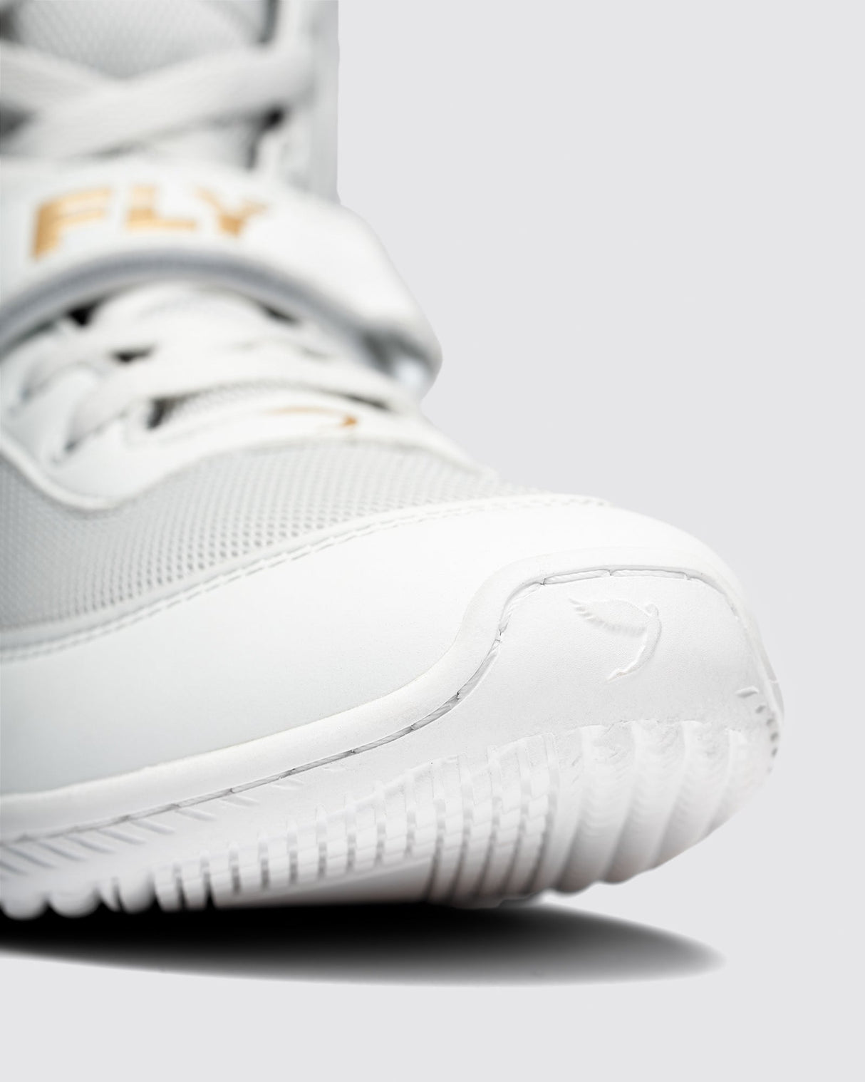 Fly Storm 2 Boxing Boots White/Gold