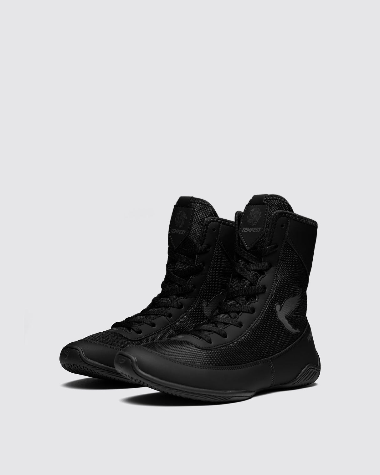 Fly Kids Tempest Boxing Boots Black