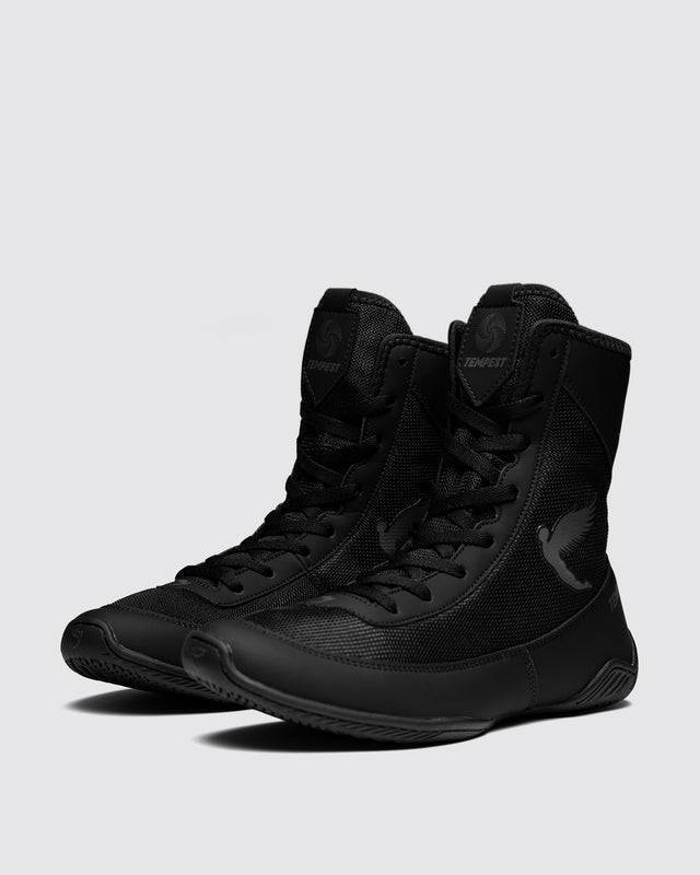 Fly Tempest Boxing Boots Black