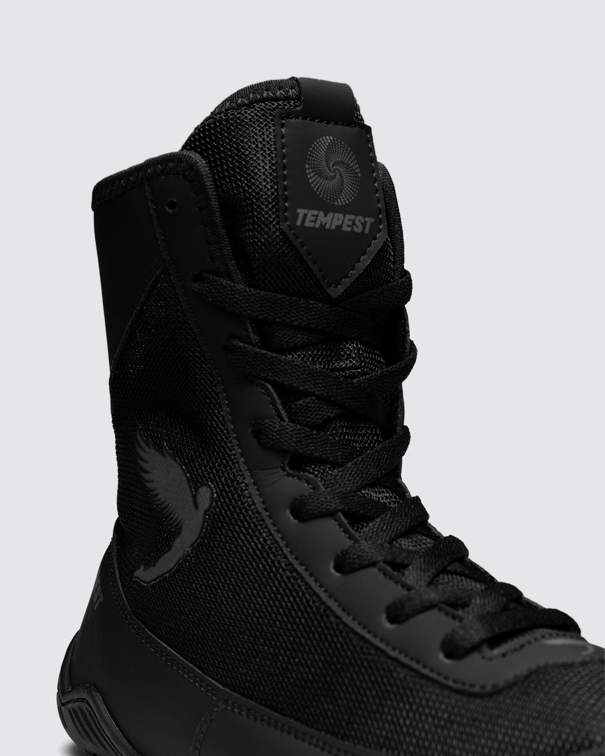 Fly Kids Tempest Boxing Boots Black