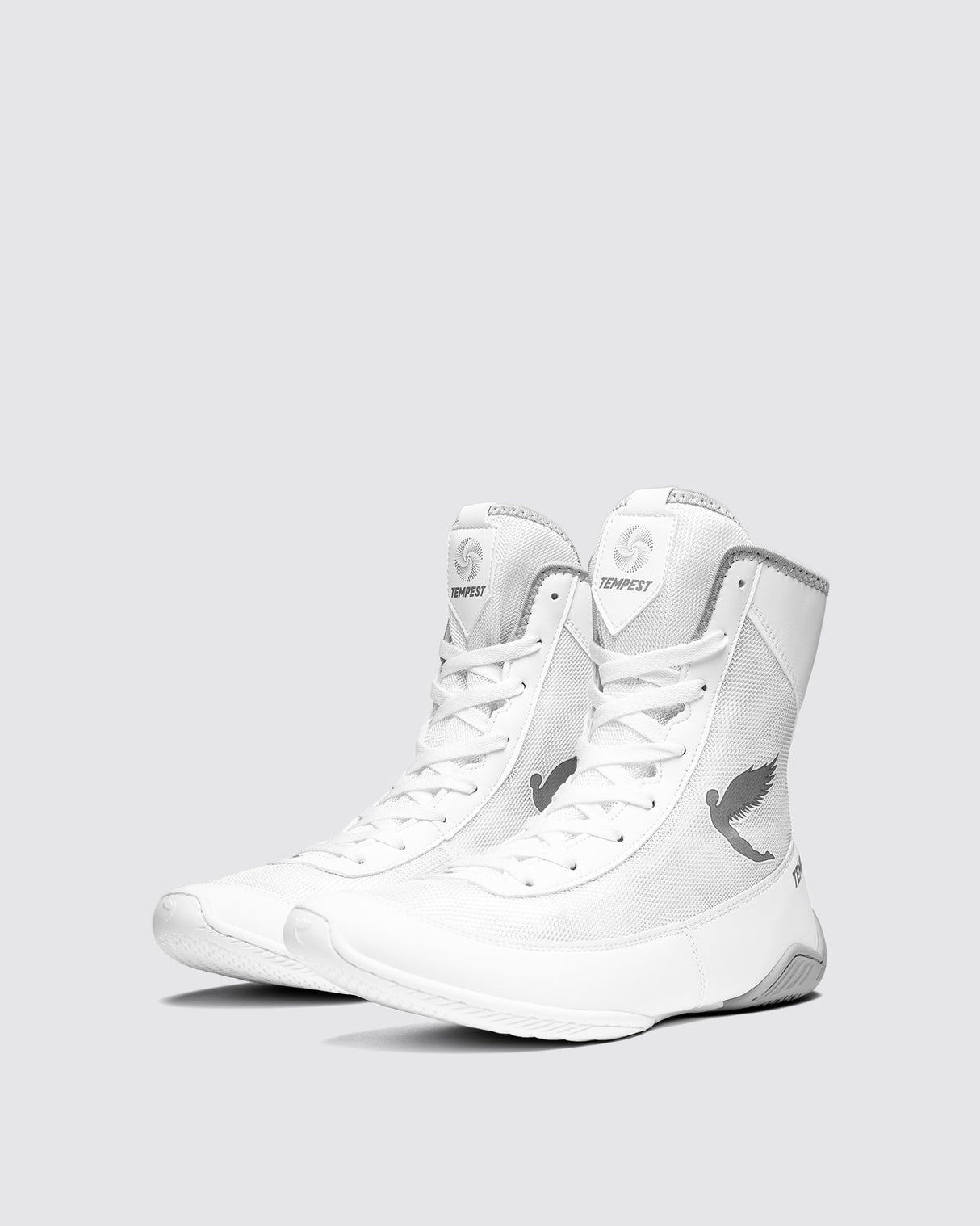 Fly Kids Tempest Boxing Boots White