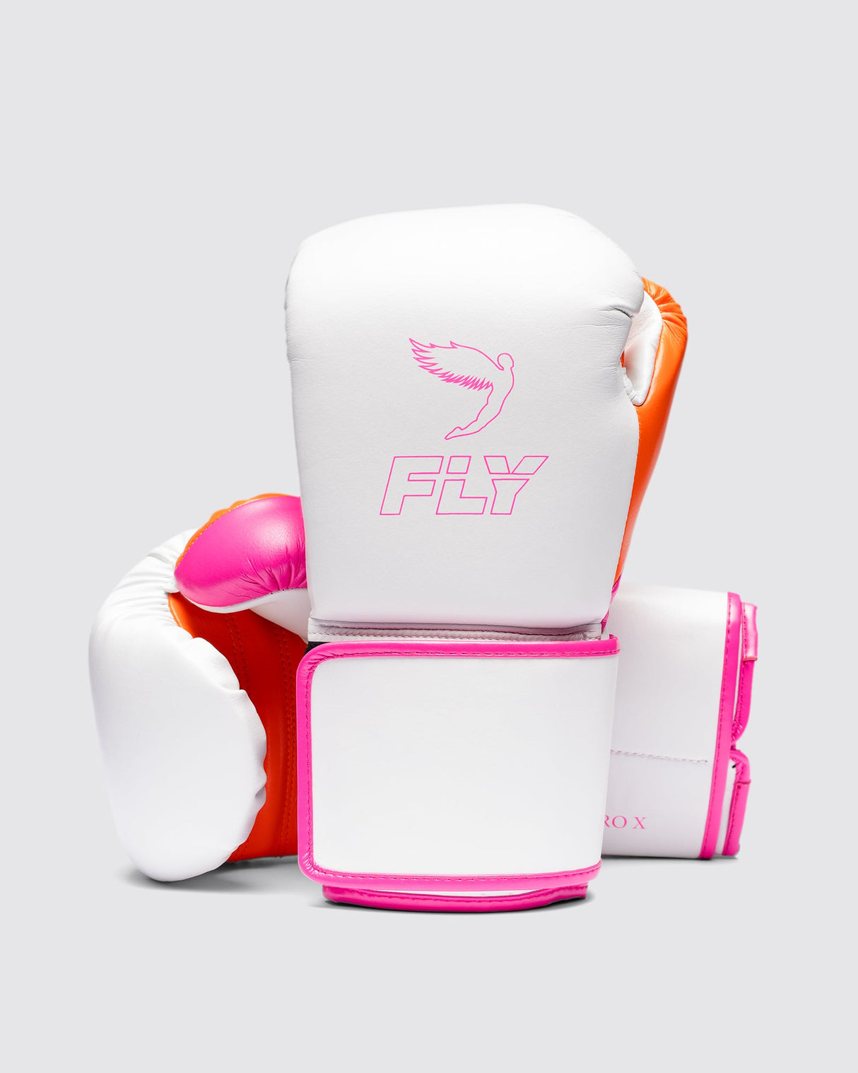 Fly Superloop Pro X 2 Boxing Gloves Knockout Pink/Orange
