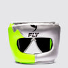 Fly Superbar X Headguard Silver/Neon