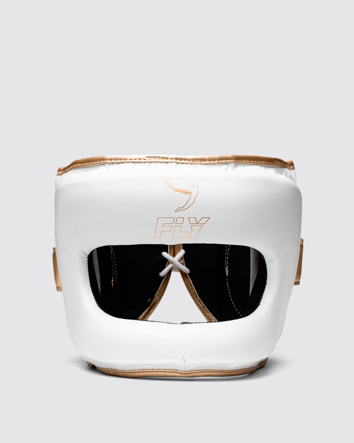 Fly Superbar X Headguard White/Grey/Gold