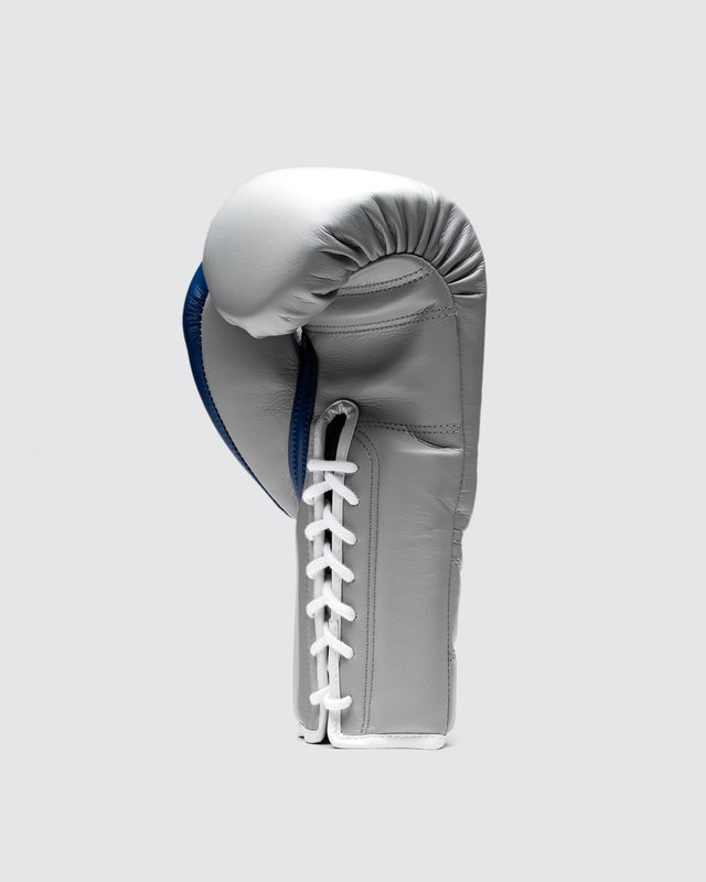 Fly Superlace Pro X 2 Boxing Gloves Grey/Space Blue