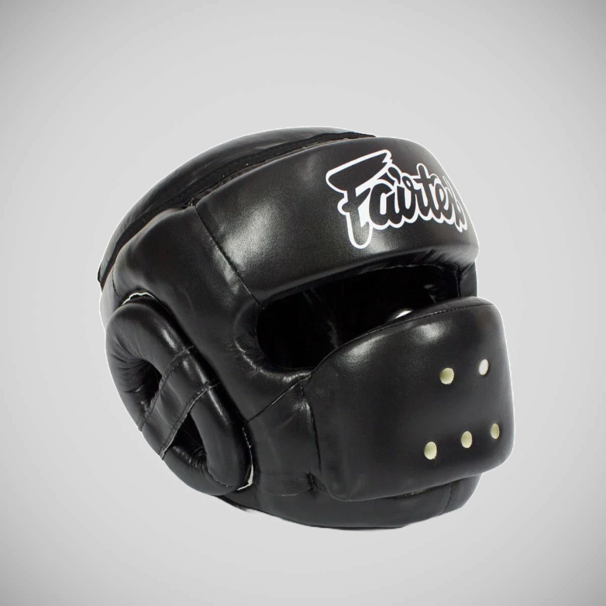 Fairtex HG14 Full Face Head Guard Black