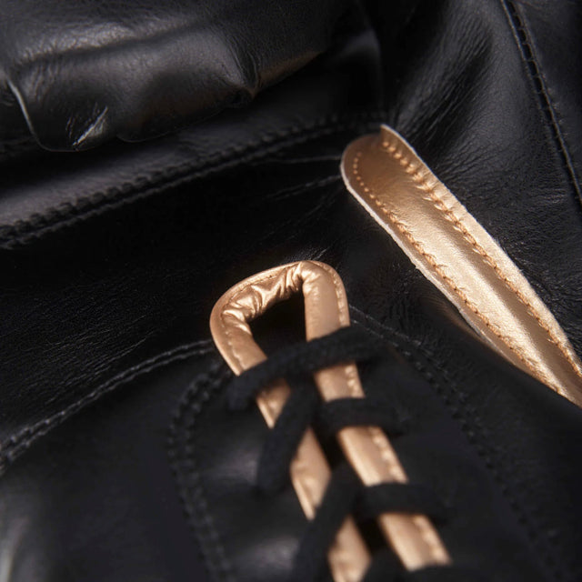 Fly Superlace X Boxing Gloves Black/Gold