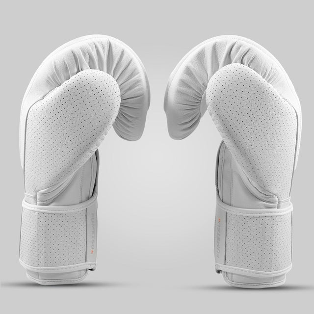Fumetsu Alpha Pro MK2 Boxing Gloves White - side detail