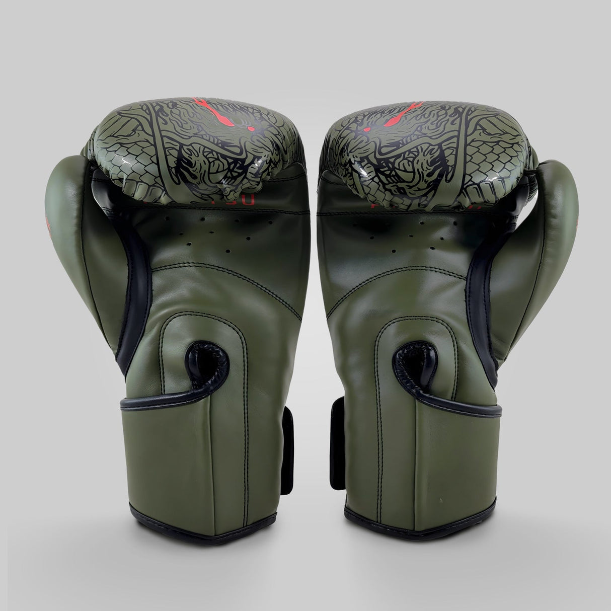 Fumetsu Dragon Slayer Boxing Gloves Khaki/Orange