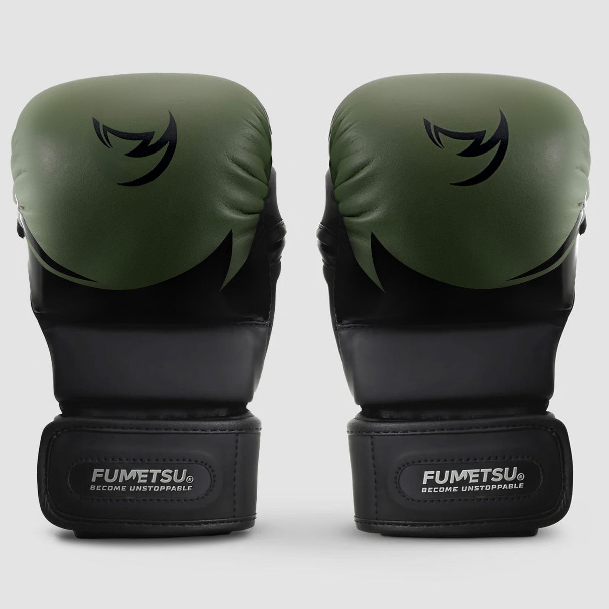 Fumetsu Ghost S3 Kinder MMA Sparring Handschuhe Khaki/Schwarz