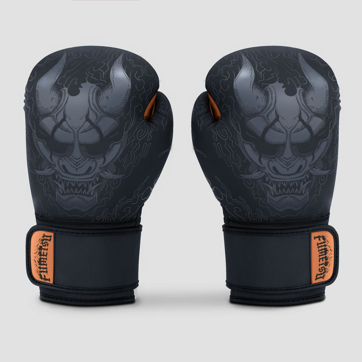 Fumetsu Oni Boxing Gloves Black/Grey/Bronze