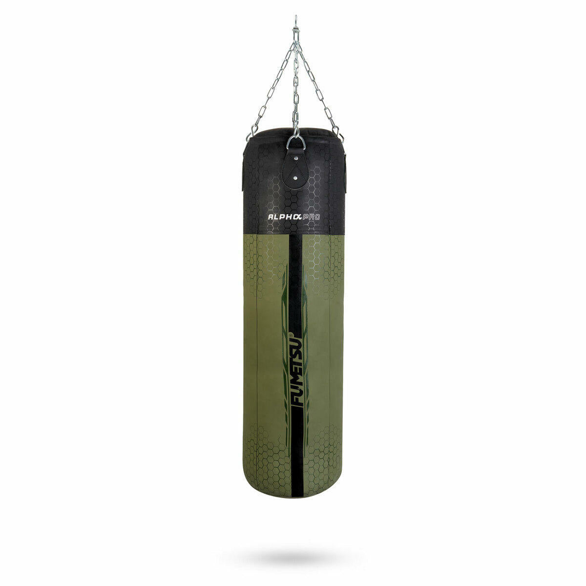 Fumetsu Alpha Pro 4ft Punch Bag Olive Green/Black