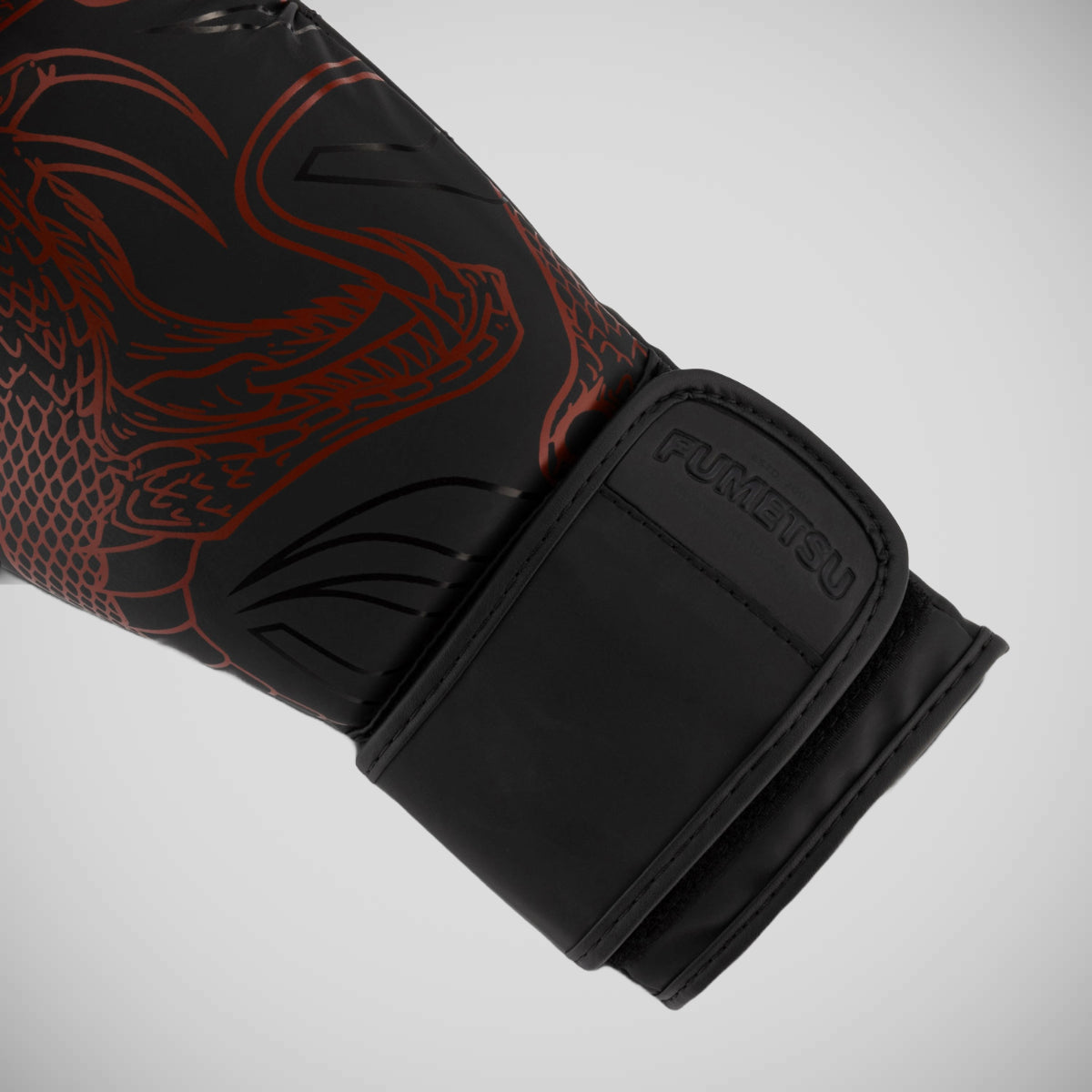 FUMETSU ANACONDA Luvas de boxe preto/vermelho