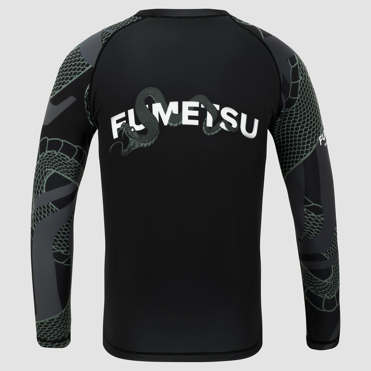 Fumetsu Anaconda Long Sleeve Rash Guard Black/Khaki