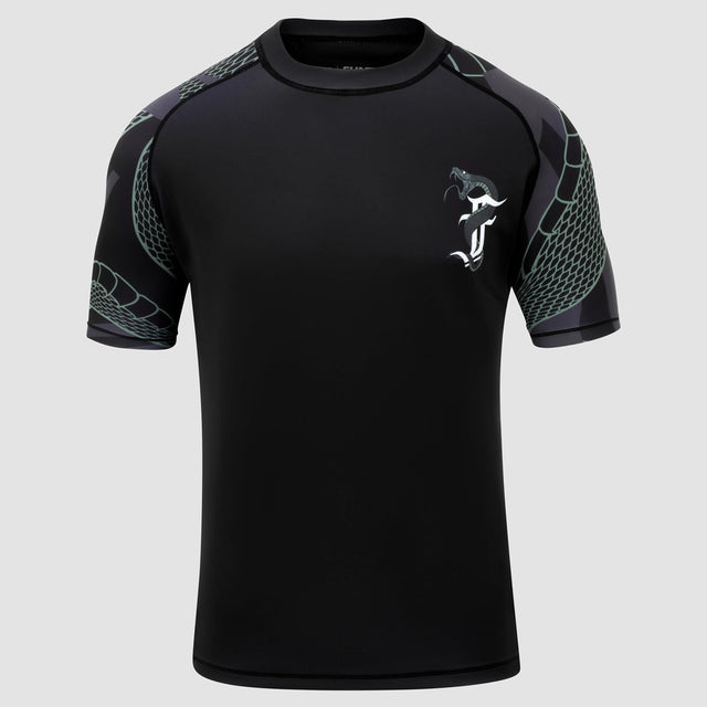 Fumetsu Anaconda Short Sleeve Rash Guard Black/Khaki