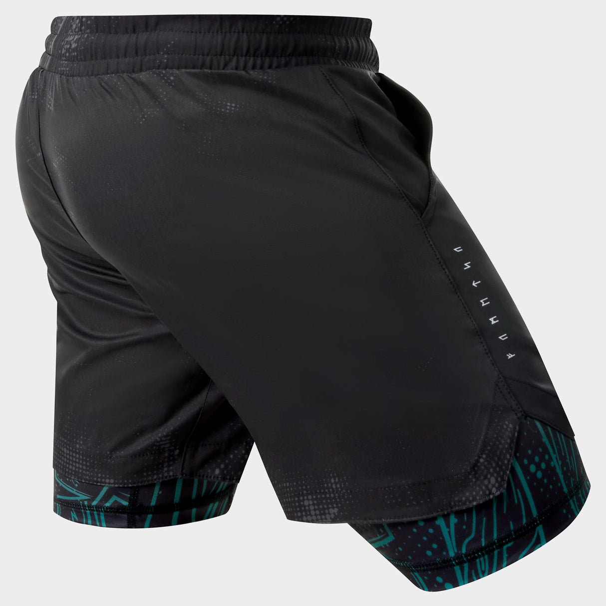 Fumetsu Berserker Dual Layer Training Shorts Black/Green