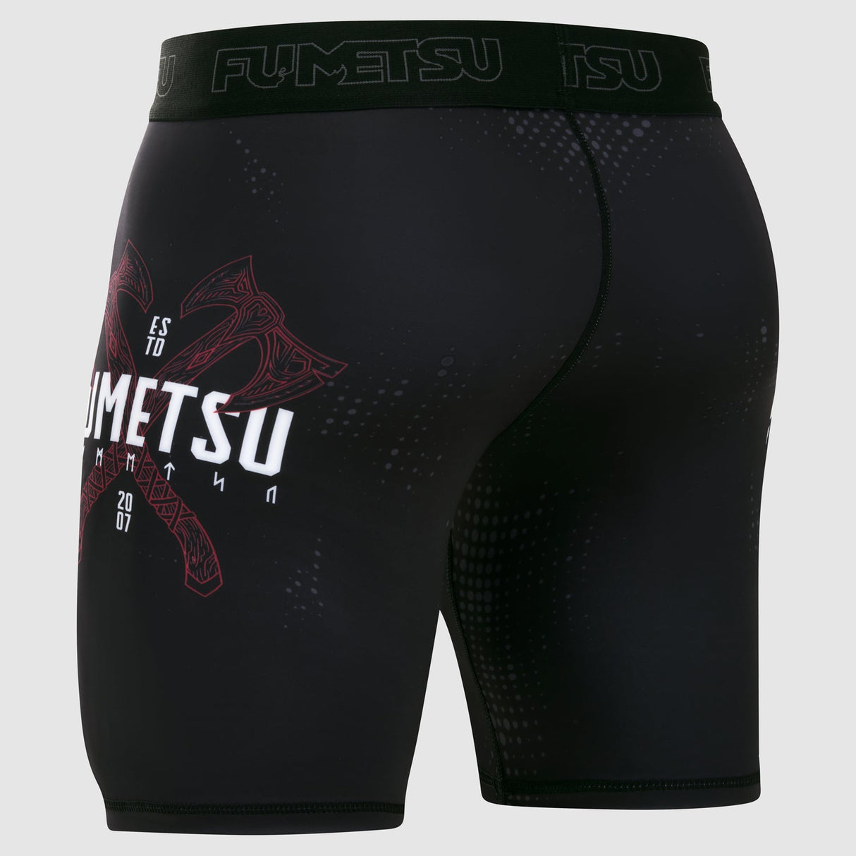 Fumetsu Berserker Vale Tudo shorts Black/Red