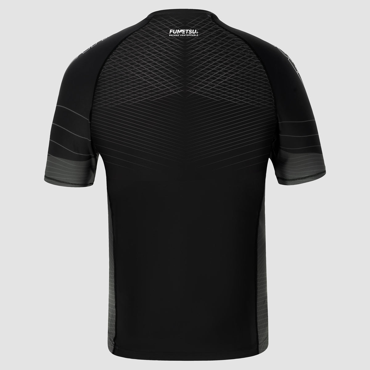 Fumetsu Competitor MK2 Short Sleeve Rash Guard Black/Black