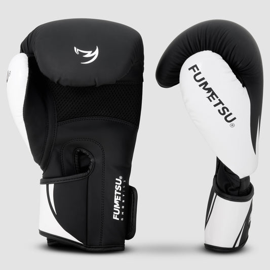 Black/White Fumetsu Ghost S3 Boxing Gloves