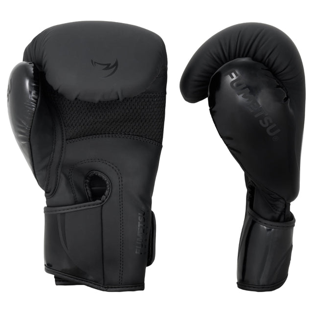 Fumetsu Ghost S3 Kids Boxing Gloves Black/Black - lifestyle