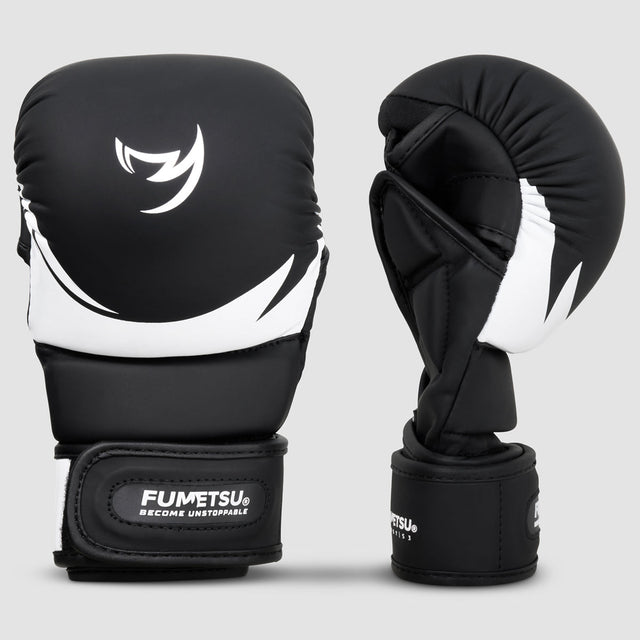 Fumetsu Ghost S3 Kids MMA Sparring Gloves Black/White