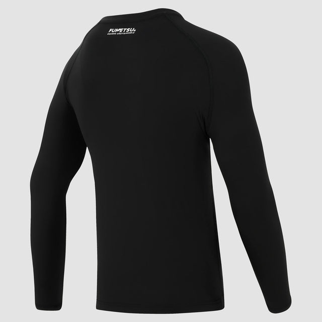 Fumetsu Origins Long Sleeve Rash Guard Black