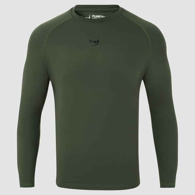 Fumetsu Origins Long Sleeve Rash Guard Khaki
