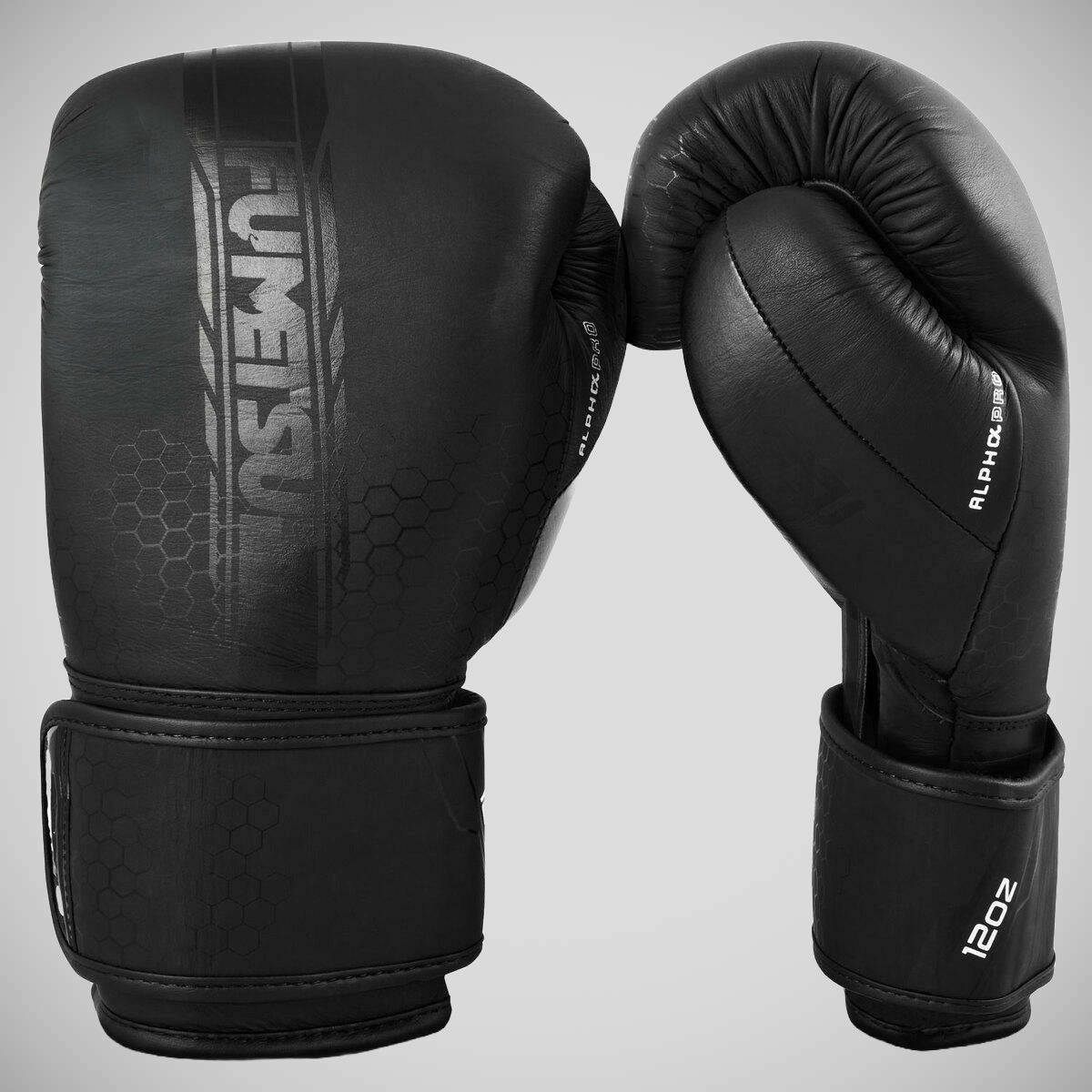 Fumetsu Alpha Pro Boxing Gloves Black/Black