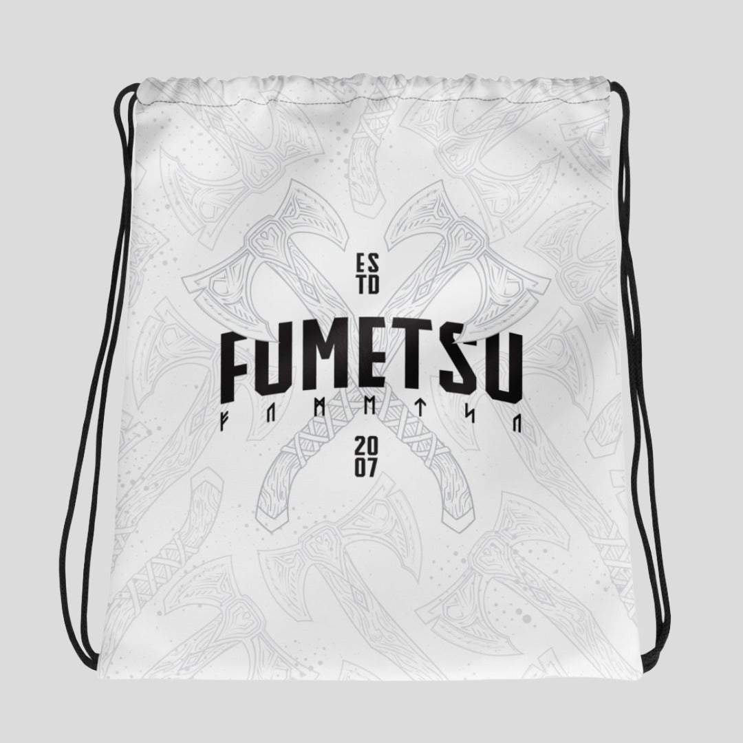 Fumetsu Berserker Drawstring Bag White