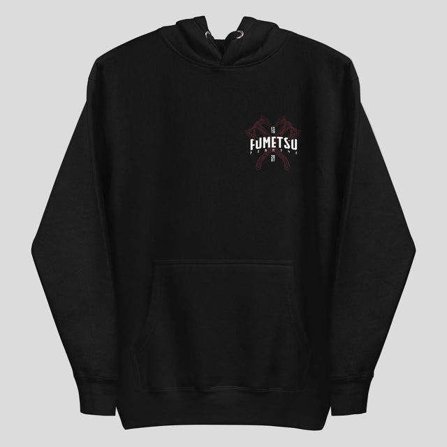 Fumetsu Berserker Hoodie Black/Red