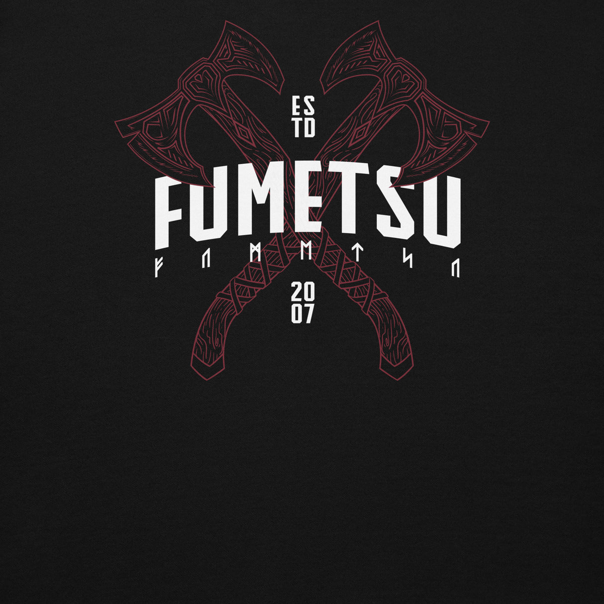 Fumetsu Berserker Hoodie Black/Red Logo