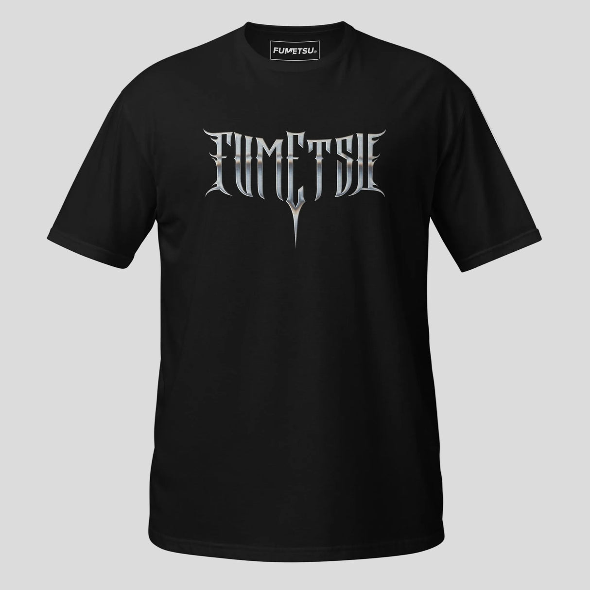 Fumetsu Brushed Metal T-Shirt Black
