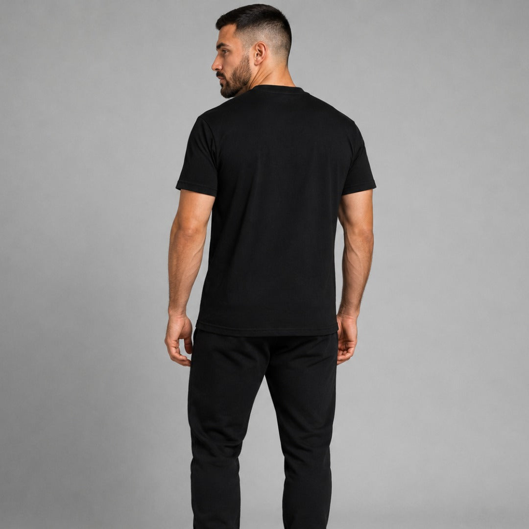 Fumetsu Brushed Metal T-Shirt Black