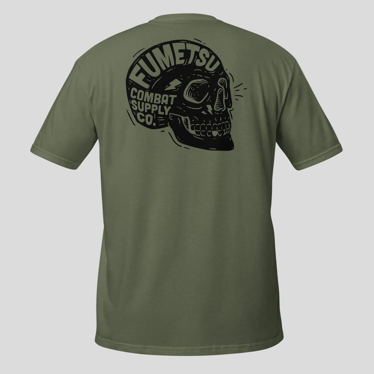 Fumetsu Combat Mind T-Shirt Khaki Back