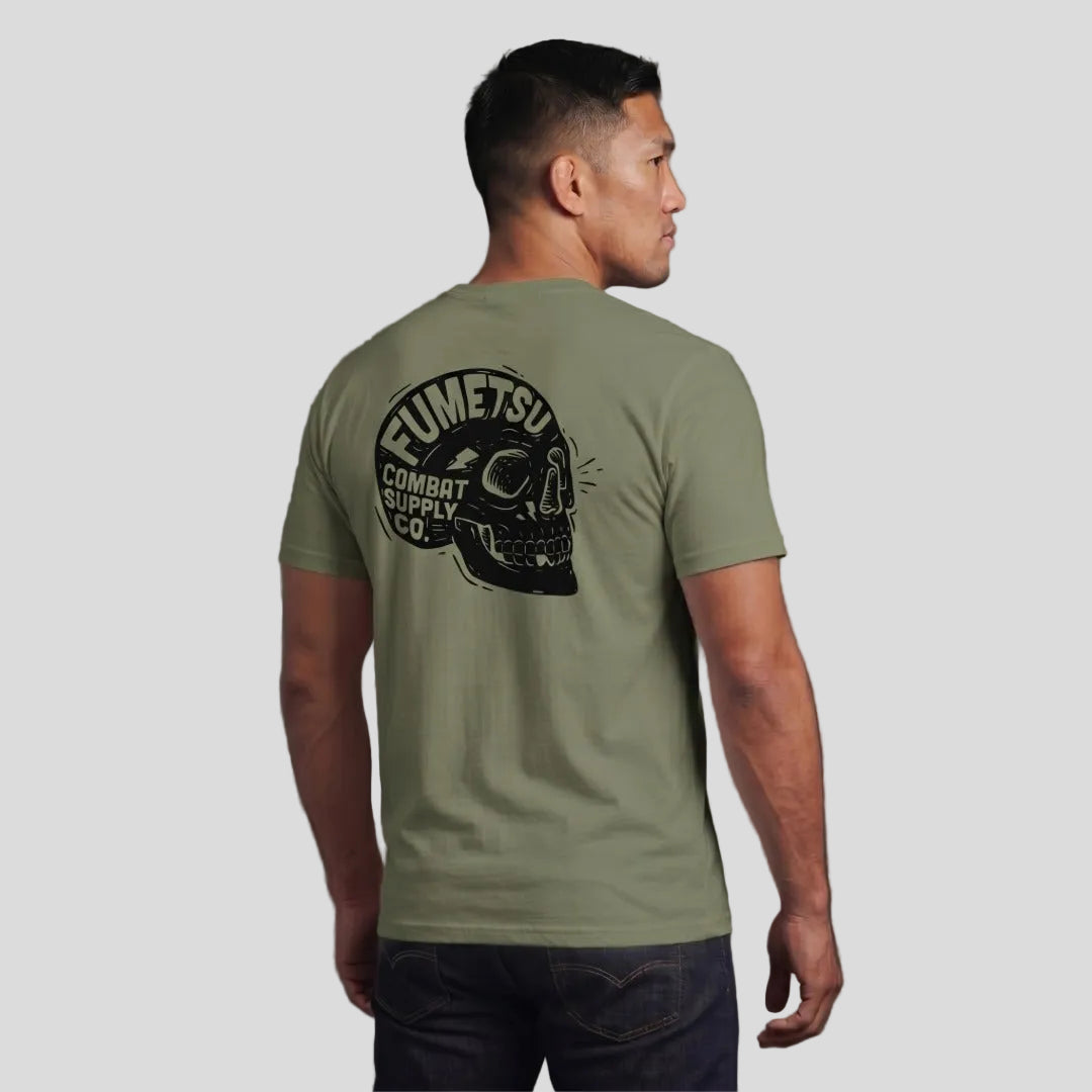 Fumetsu Combat Mind T-Shirt Khaki Lifestyle 2
