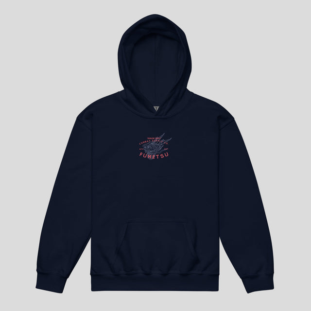 Fumetsu Dragon Slayer Kids Hoodie Navy