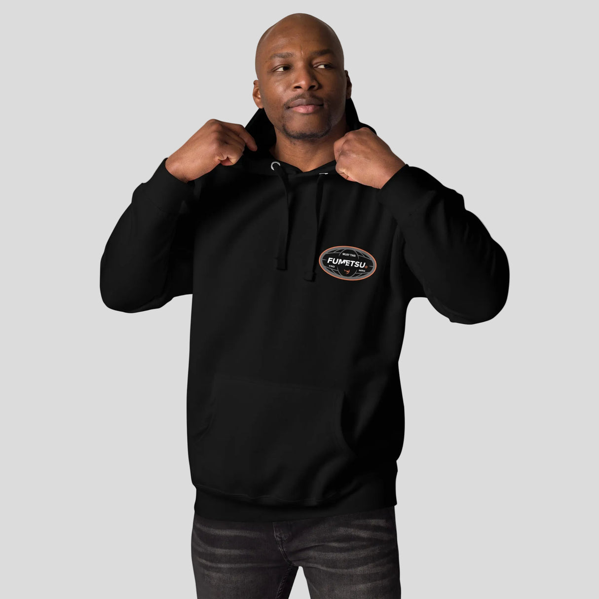 Fumetsu FMT1 Hoodie Black Lifestyle