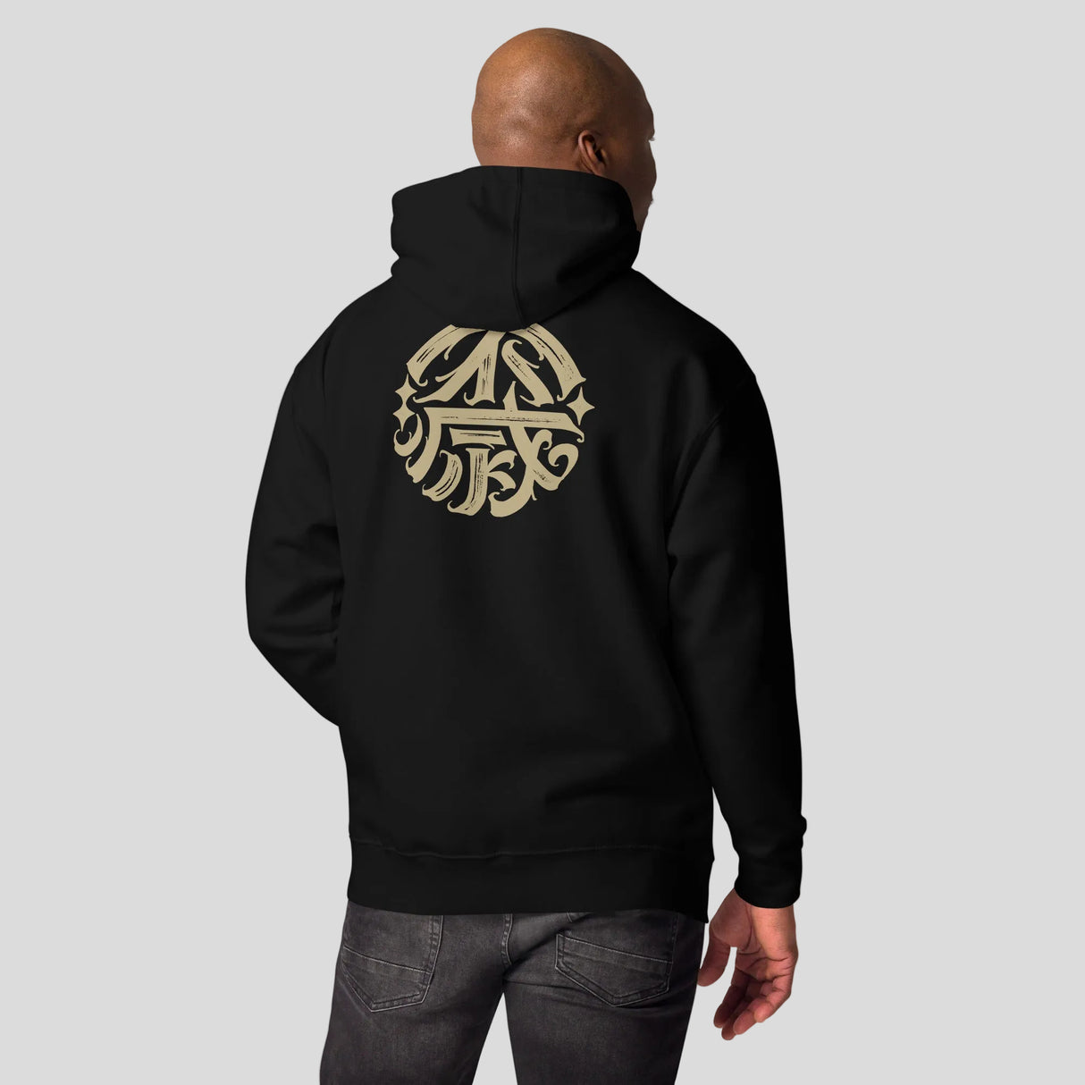 Fumetsu Ikigai Hoodie Black/Gold