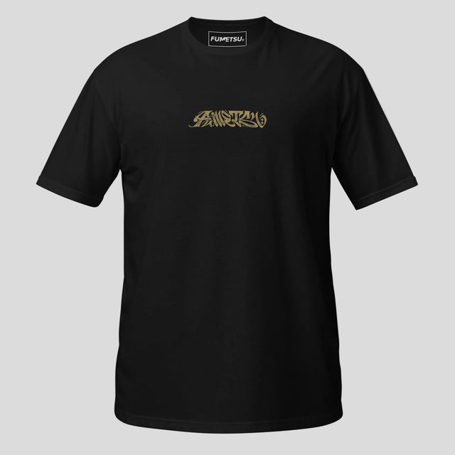 Fumetsu Ikigai T-Shirt Black/Gold