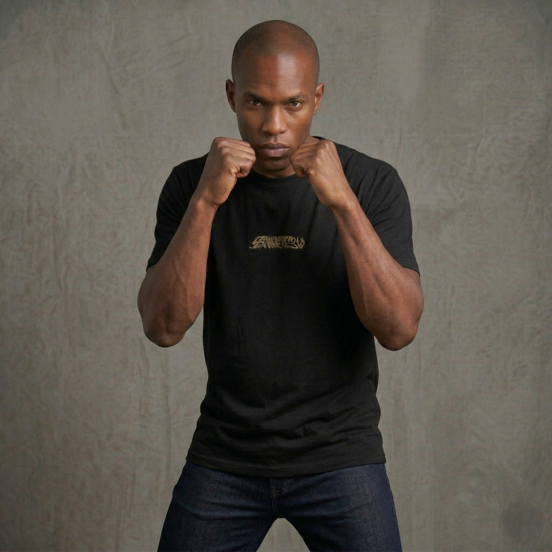 Fumetsu Ikigai T-Shirt Black/Gold Lifestyle