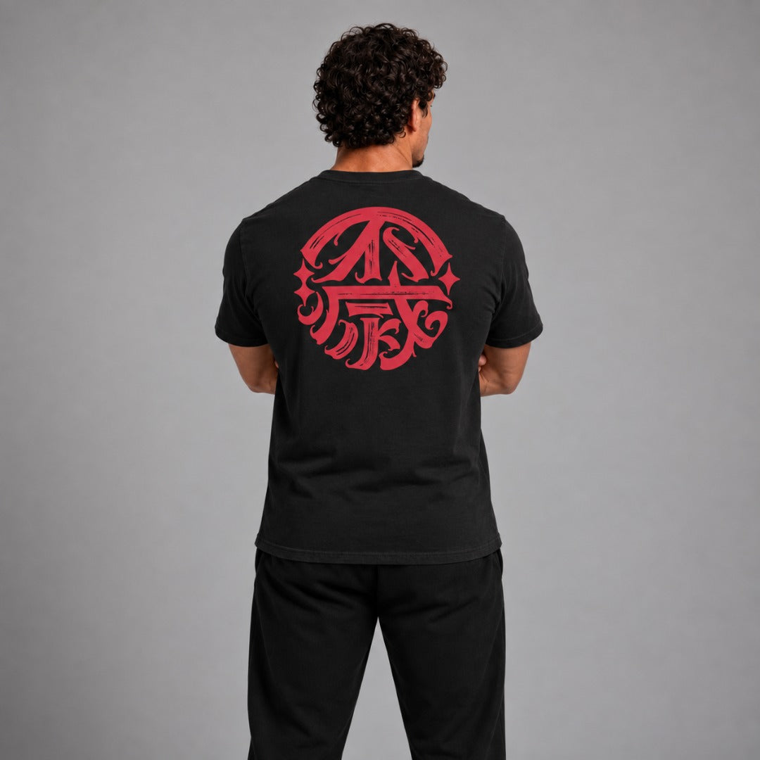 Fumetsu Ikigai T-Shirt Black/Red