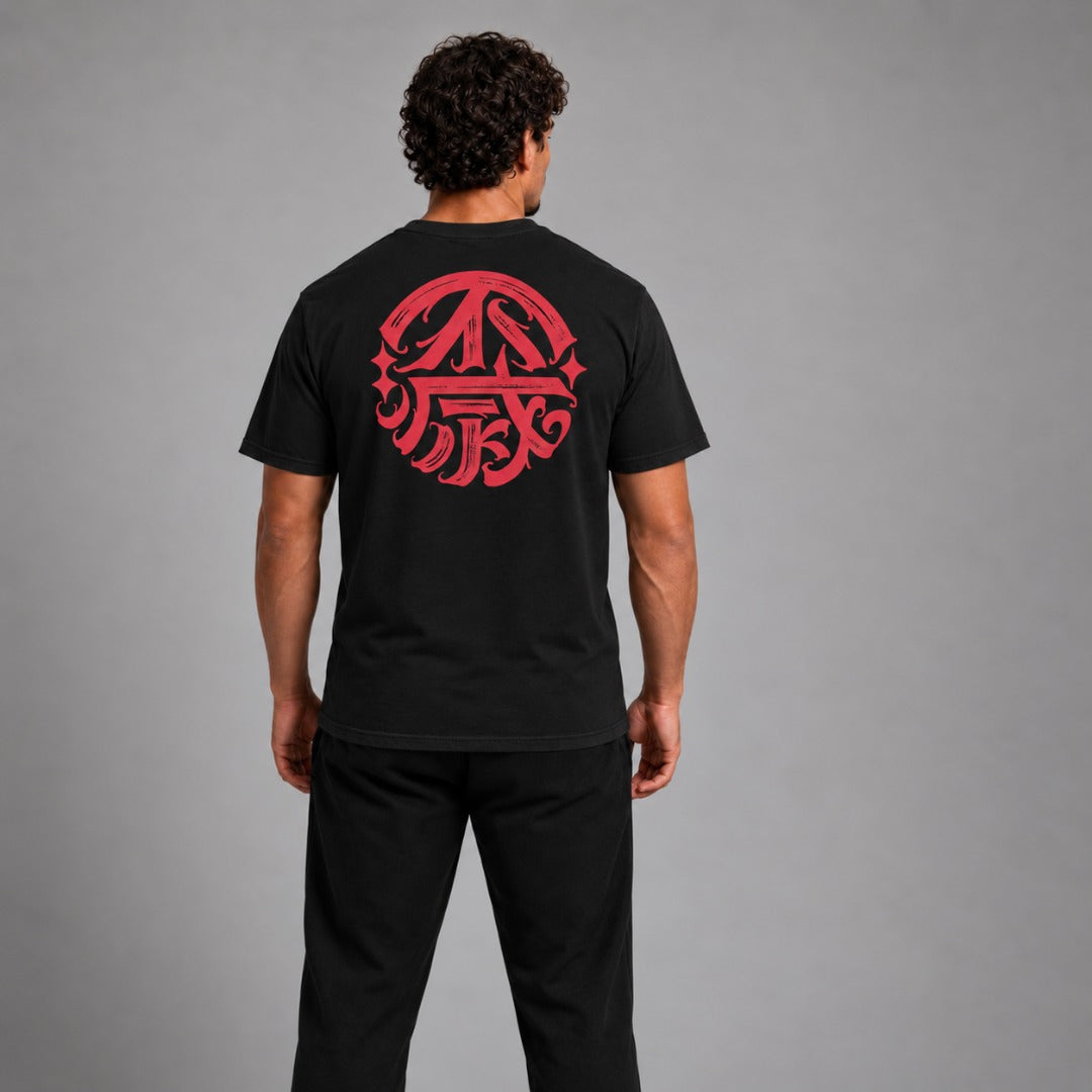 Fumetsu Ikigai T-Shirt Black/Red
