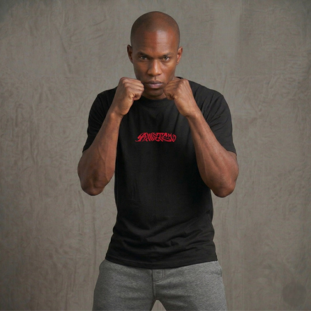 Fumetsu Ikigai T-Shirt Black/Red Lifestyle