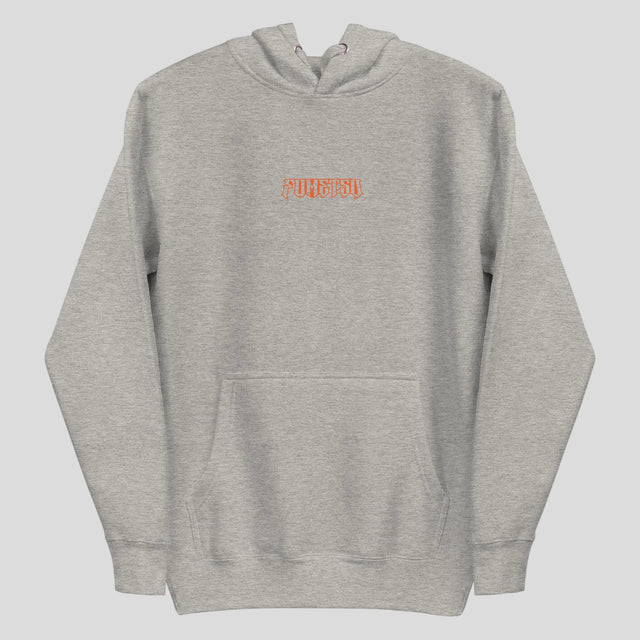 Fumetsu Immortal Tiger Hoodie Grey/Orange