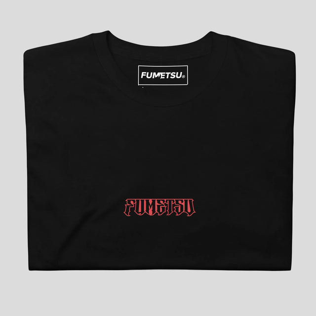 Fumetsu Immortal Tiger T-Shirt Black/Red Folded