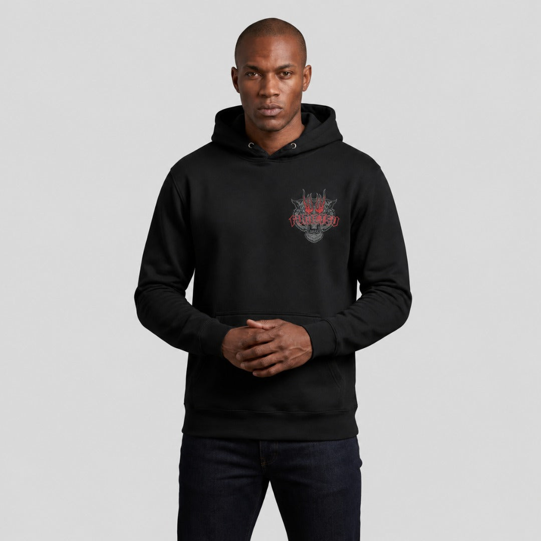Fumetsu Inked - Tiger Hoodie Black/Red