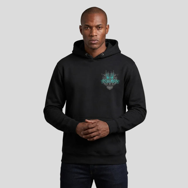 Fumetsu Inked - Tiger Hoodie Black/Teal