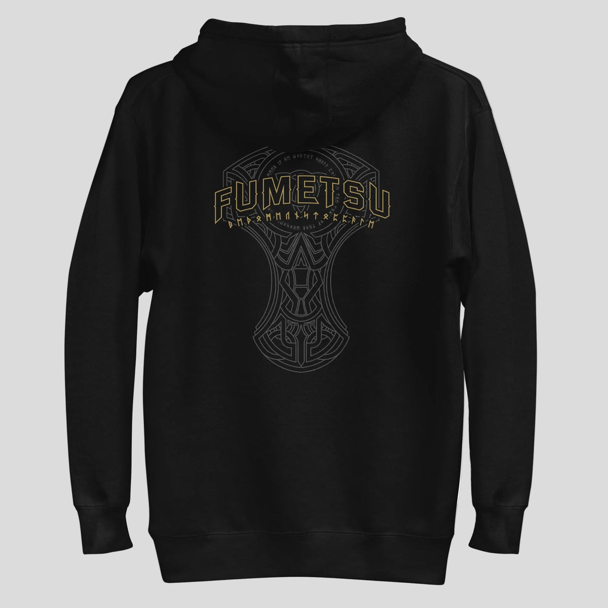 Fumetsu Mjolnir Hoodie Black Back