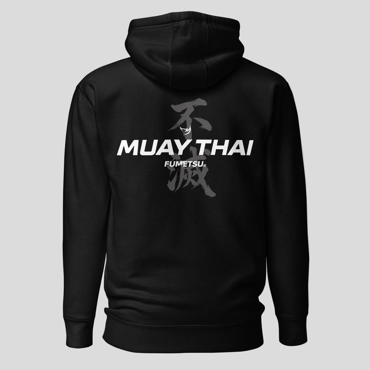 Fumetsu Muay Thai Discipline Hoodie Black Back